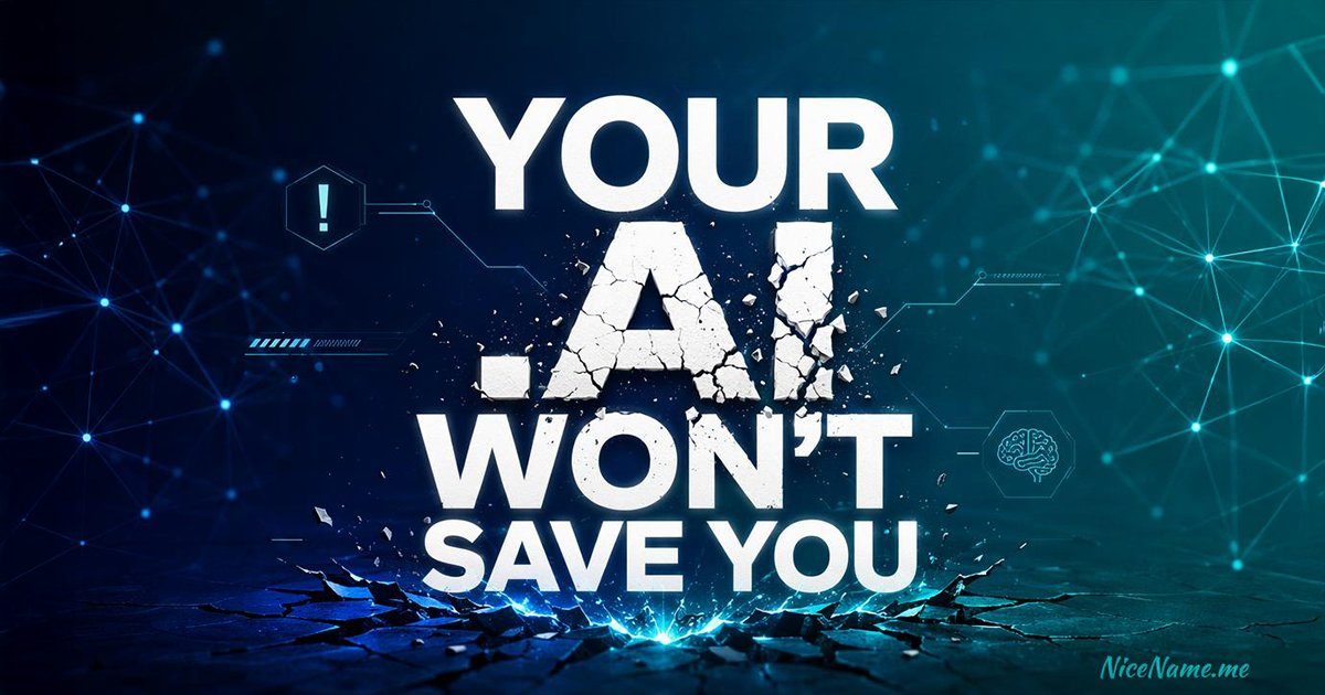 How to choose domain for AI startup