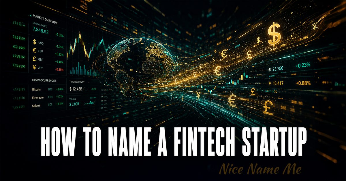 How to Name a Fintech Startup That Gets Funded