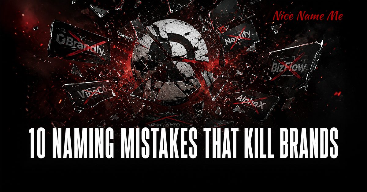10 Startup Naming Mistakes That Kill Brands Before They Launch