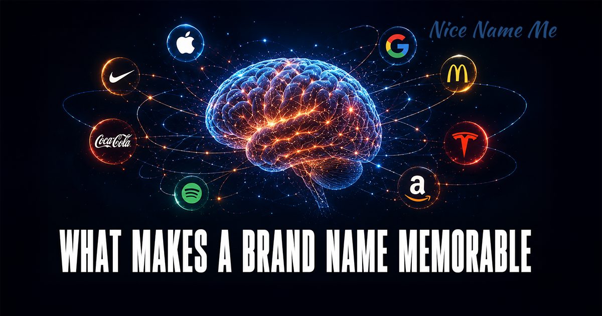 What Makes a Brand Name Memorable