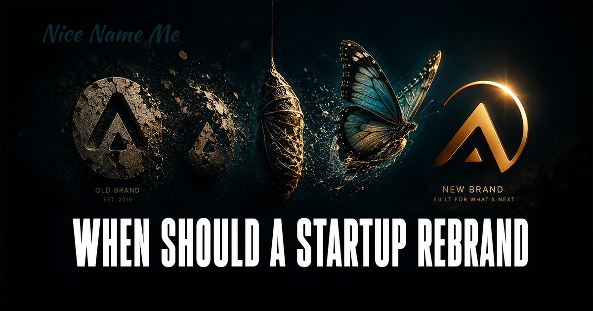 When Should a Startup Rebrand? The Strategic Timing Guide
